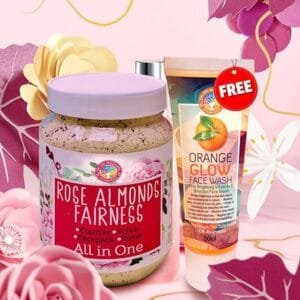 Rose Almond Cleanser Scrub Pack