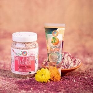 Rose Almond Cleanser Scrub Pack